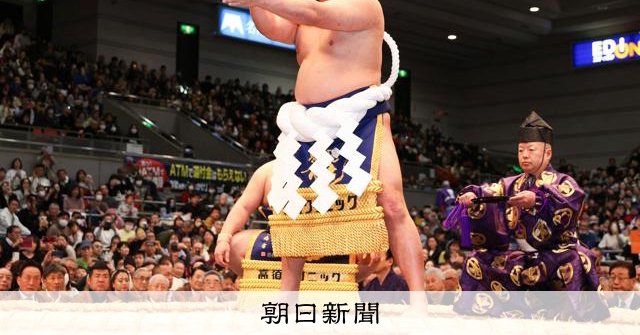 張り差し選んだ新横綱豊昇龍、黒星スタート　2日目から加わる重圧は：朝日新聞