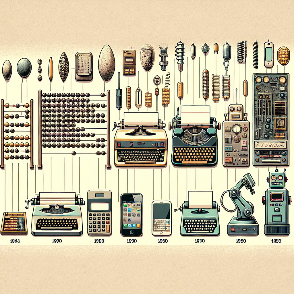 From Abacus to AI: A Chronology of Computational Devices
