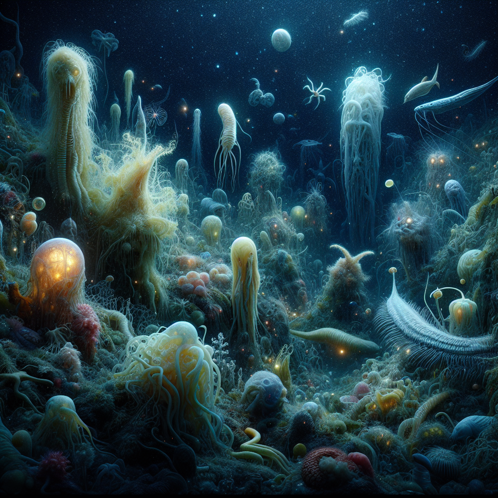 海洋深層の未知生物とその生態系