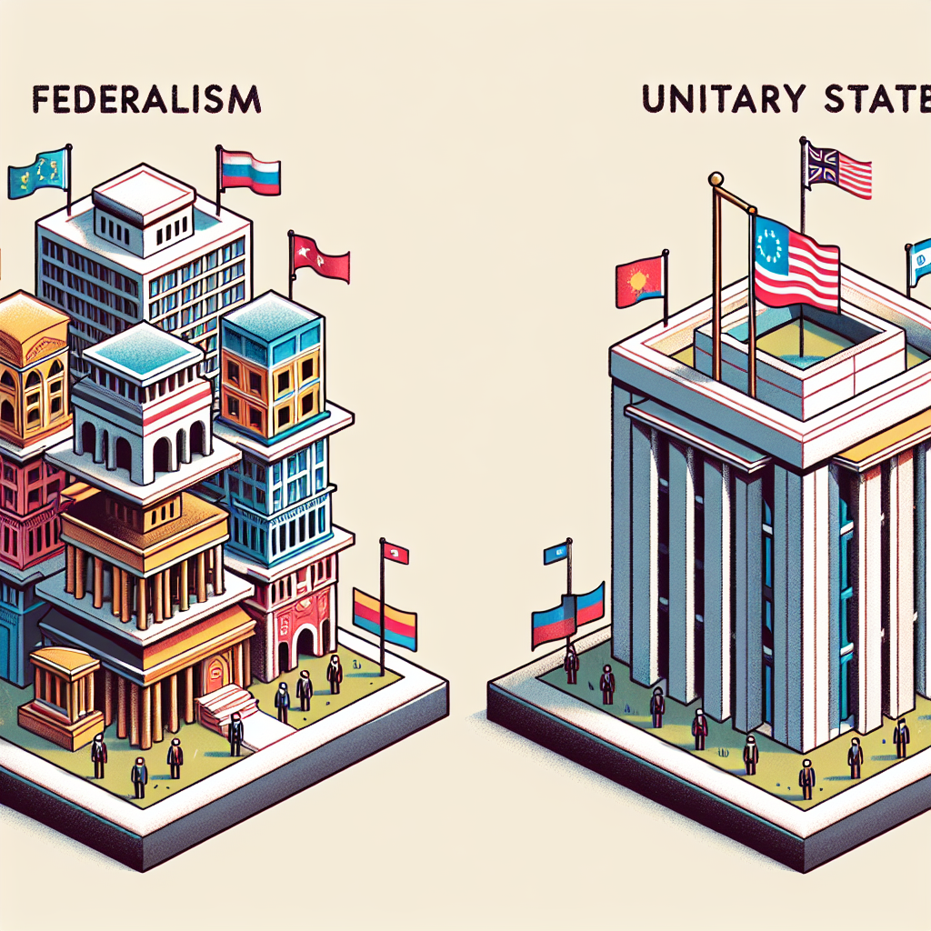 Federalism versus Unitary States: Pros and Cons