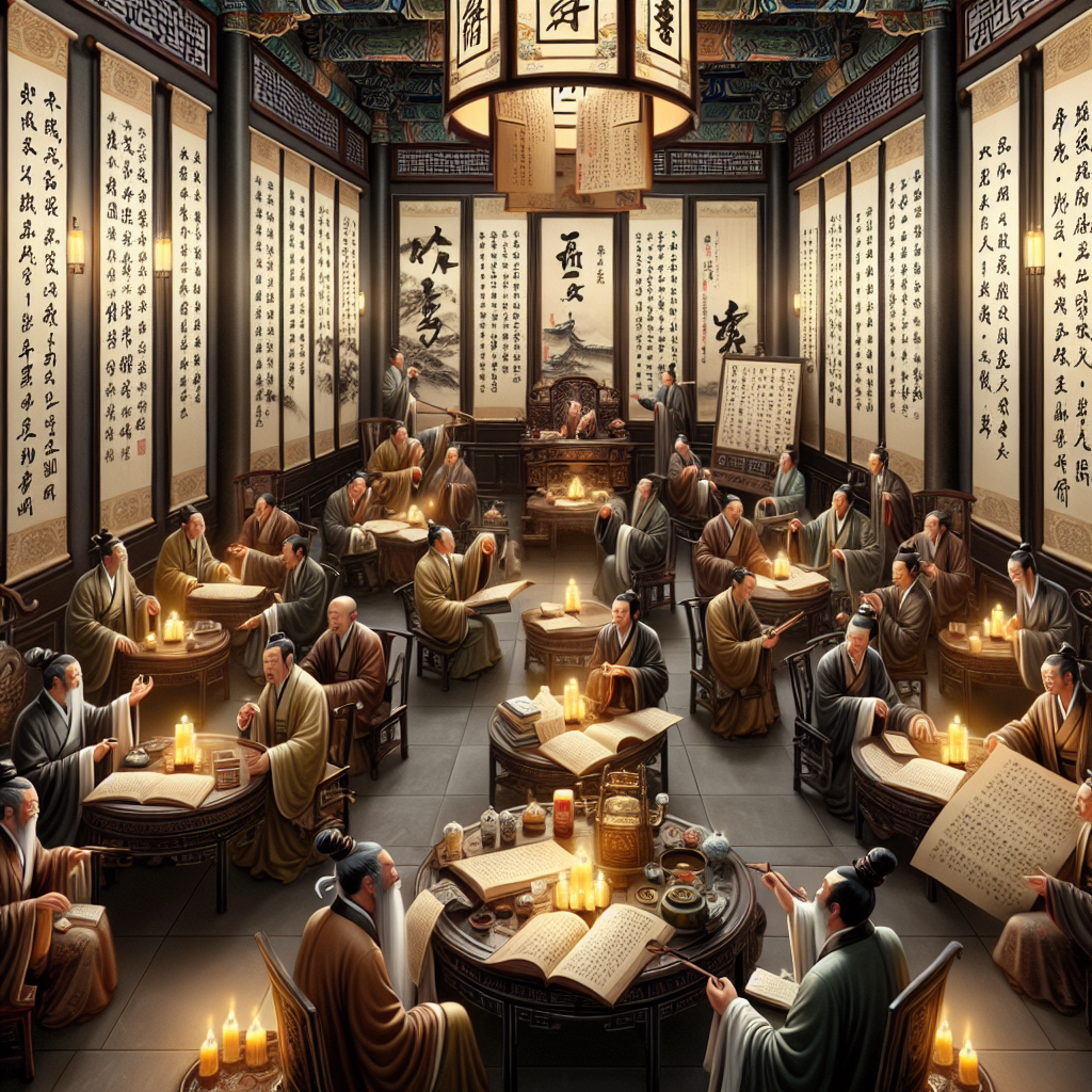 The Role of Literary Salons in Chinese Literary Development