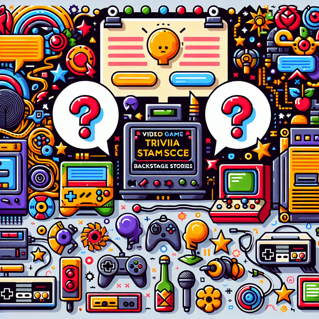 ゲームの雑学: ビデオゲームの裏話
