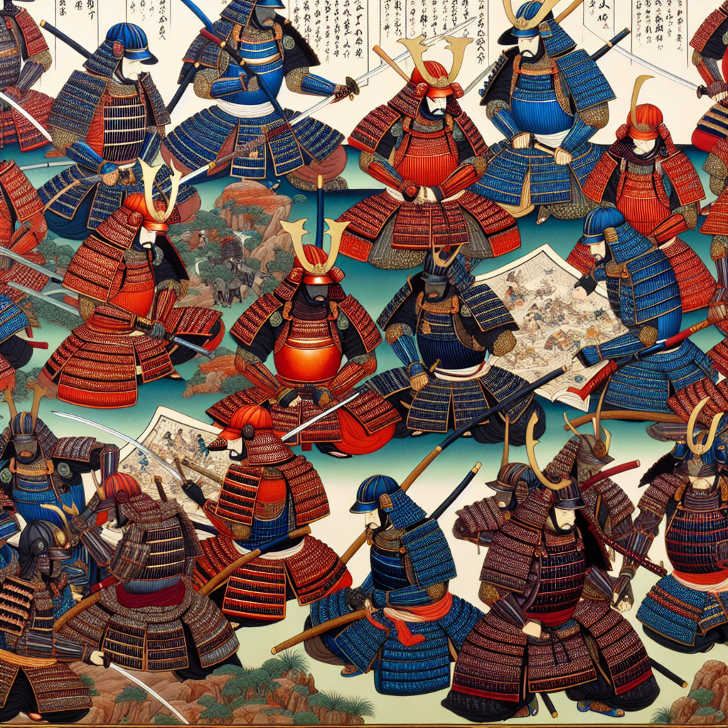 日本の戦国時代を生きた武将たち